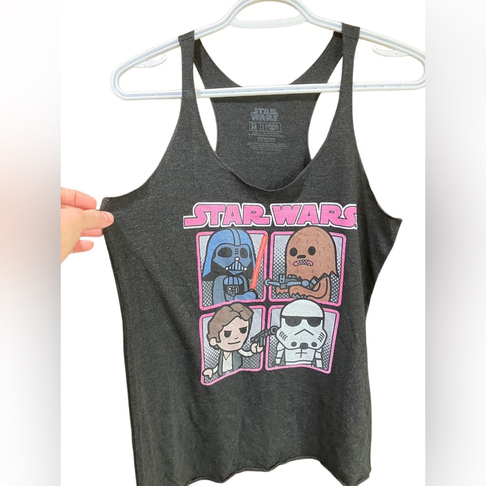 Star Wars loose fitting tank top ladies medium